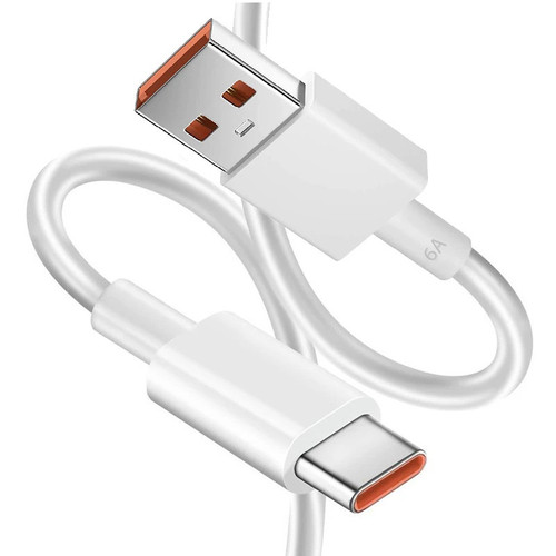 کابل تبدیل USB به USB-C مدل 6A Turbomax طول 1 متر